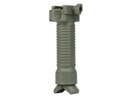 Prindere telescopică - bipod pentru șine RIS comune - Olive [Imperator Tactical]