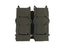 TIGER V2 Husă dublă pentru încărcătoare pentru pistoale 9mm - Ranger Green [Imperator Tactical]