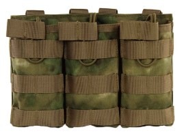 Husă de depozitare triplă pentru încărcătoare M4/16 - A-TACS FG [Imperator Tactical]