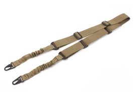 Două puncte bungee pușcă sling standard - TAN [Imperator Tactical]