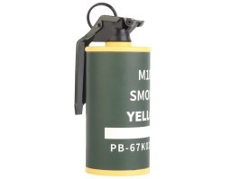 Grenadă fumigenă falsă M18 (container BB) - galben [Imperator Tactical]