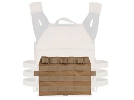 Panou frontal cu trei pungi M4 pentru vesta JPC 2.0 - TAN [Imperator Tactical]