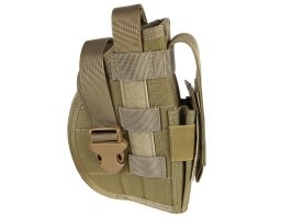 Curea tactică universală sau toc de pistol MOLLE - TAN [Imperator Tactical]