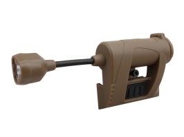 MPLS CHARGE Lanternă LED cu suport pentru cască - TAN
 [Imperator Tactical]