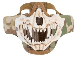 Mască tactică Glory cu colți 3D (upgrade) - Multicam
 [Imperator Tactical]