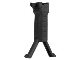 Telescopic grip - bipod pentru șine RIS - negru [Imperator Tactical]