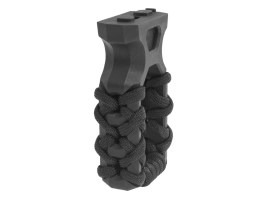 Prindere tactică PTG Paracord pentru KeyMod și M-LOK handguard - negru [A.C.M.]