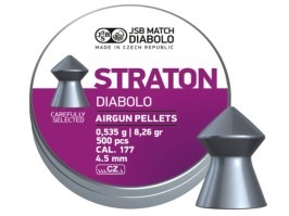 Diabolos STRATON 4,50mm (cal .177) / 0,535g - 500pcs [JSB Match Diabolo]