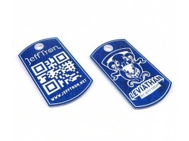 Leviathan Dog Tag Keychain [JeffTron]