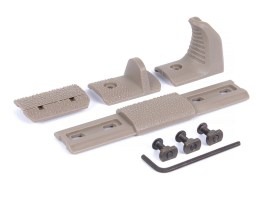 Set de suporturi pentru mâini pentru garda de mână M-LOK - TAN [JJ Airsoft]