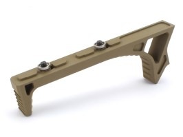 Link Foregrip curbat pentru KeyMod - TAN [JJ Airsoft]