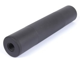 Metal Mock Suppressor 190 x 37 mm, 14 mm CW/CCW Thread - Negru [JJ Airsoft]