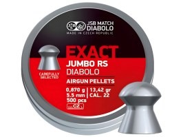 Diabolos EXACT Jumbo RS 5,52mm (cal.22) / 0,870g - 500pcs [JSB Match Diabolo]