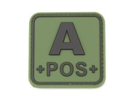 PVC 3D Tip de sânge plasture velcro A Pos - OD [JTG]