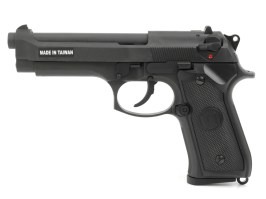 Pistol airsoft M9 HW, gaz blowback - negru [KJ Works]