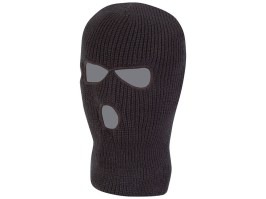 balaclava cu 3 găuri - Negru [KOMBAT Military]