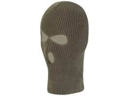 balaclava cu 3 găuri - verde măsliniu [KOMBAT Military]