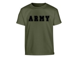 Tricou pentru copii ARMY - Olive, mărimea 7-8 ani (S) [KOMBAT Kids]