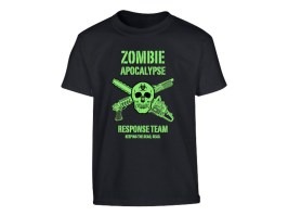 Tricou pentru copii ZOMBIE APOCALYPSE - Negru [KOMBAT Kids]
