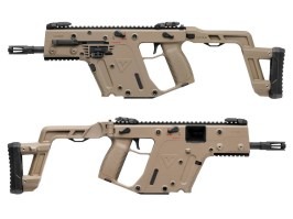 Kriss Vector SMG V2, stoc pliabil - Dark Earth [Krytac]