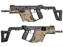 Kriss Vector SMG V2, stoc pliabil - Dual Tone [Krytac]