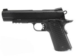 Pistol airsoft 1911 M.E.U. CO2 pistol blowback, full metal, blowback - negru [KWC]