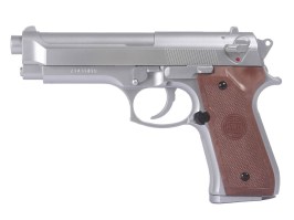 Airsoft pistol cu arc M92F - argintiu [KWC]