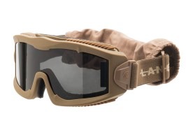 Mască Airsoft AERO Series Thermal, TAN - fum [Lancer Tactical]