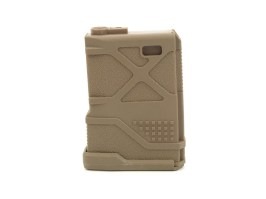 Low-Cap 70 rds magazie polimer Enforcer HPA Speed pentru M4 AEG - TAN [Lancer Tactical]