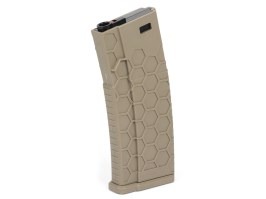 Mid-Cap 120 rds magazie polimer Hexmag pentru M4 AEG - Dark Earth [Shooter]