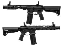 Pușcă Airsoft SLR Rifleworks LT Gen3 SD9 NSR Nebula ETU - Negru [Lancer Tactical]