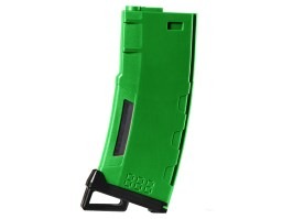 Magazin polimer cu capac mediu Speed M4 pentru 130rds - Verde [Lancer Tactical]