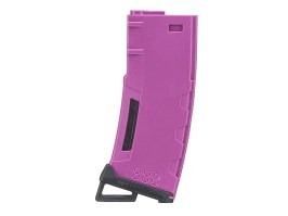 Magazin polimer cu capac mediu Speed M4 pentru 130rds - Purple [Lancer Tactical]