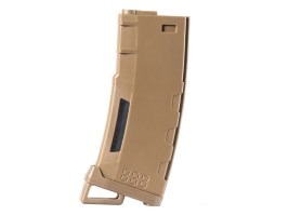 Magazin polimer cu capac mediu Speed M4 pentru 130rds - TAN [Lancer Tactical]