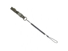 Cordonul de siguranță Medium combo cu D-ring și fastex - Olive [M-Tac]