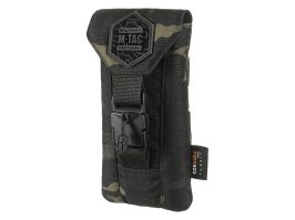Husă pentru smartphone Elite Hex, mediu - Multicam Black [M-Tac]