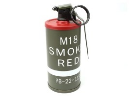 Grenadă fumigenă Dummy M18 - container BB, roșu [A.C.M.]