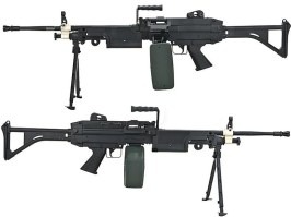 Mitralieră Airsoft M249 FN Minimi - Versiunea completă din metal [A&K]