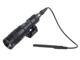 M300W Mini Scout LED Lanternă cu funcție Strobe cu suport RIS - Negru [Night Evolution]