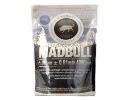 Airsoft BBs MadBull Precision 0,20g 4000pcs - alb [MadBull]