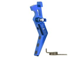 Declanșator avansat din aluminiu CNC (Style A) pentru M4 - albastru [MAXX Model]