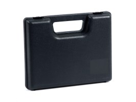 Husă rigidă pentru pistol (22 x 18 x 5,5 cm) – negru (2022) [Negrini]