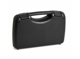 Husă rigidă pentru pistol (30,5 x 18,5 x 6,4 cm) – negru (2033) [Negrini]