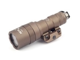 M300B Mini Scout LED lanternă tactică cu suport RIS - Dark Earth [Night Evolution]