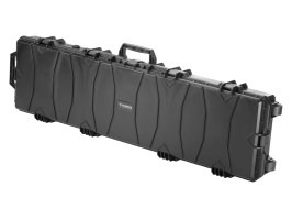 Rrifle caz greu 136 cm cu spumă PNP - negru [Nimrod]