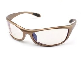 Ochelari de protecție Spider (SPIESP) bronz - lentile transparente [Bollé]