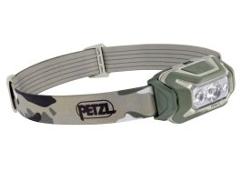 Lampă frontală Aria 2 RGB Hybrid Concept, 450 lm, baterii AAA - camo [Petzl]