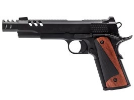 Airsoft GBB pistol CS Defender Pro MEU, negru-argintiu baril [Vorsk]