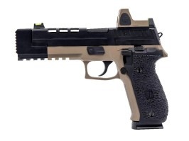 Pistol Airsoft GBB VP26X Red Dot, Negru-TAN [Vorsk]