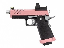 Pistol Airsoft GBB Hi-Capa 3.8 PRO Red Dot, roz [Vorsk]